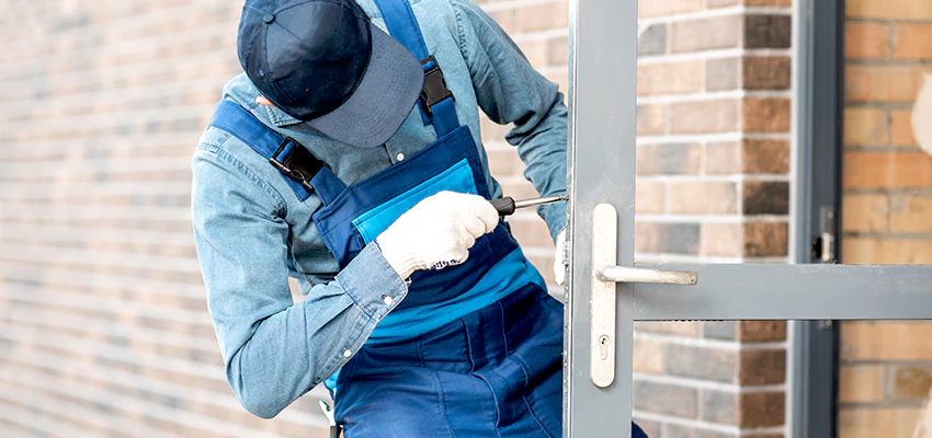 Pivot Storefront Door Locks Installation in Rancho Cucamonga, California