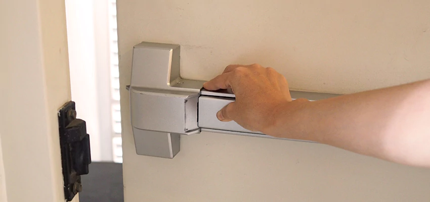 Roller Gate Panic Bar Installation in Rancho Cucamonga, California